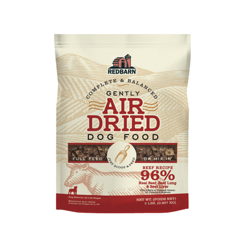 Redbarn Air Dried Beef Recipe Dog Food (2 lb Bag)