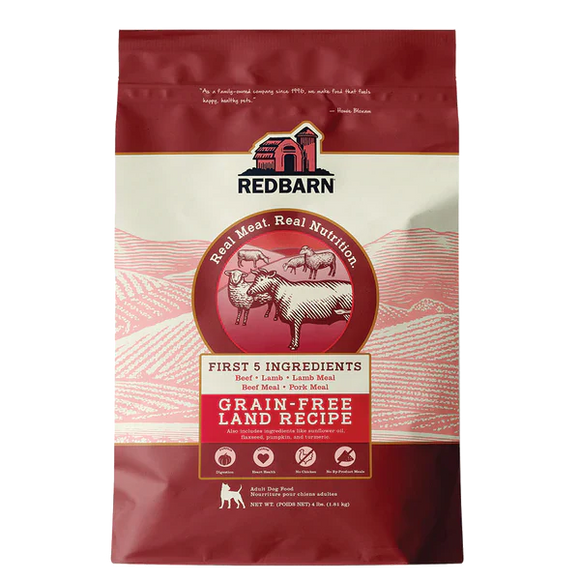 Redbarn Pet Products Grain-Free Land Recipe Dog Food