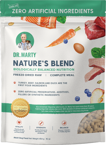 Dr. Marty Nature s Blend Freeze Dried Raw Dog Food Serving Arizona Olsen s Grain