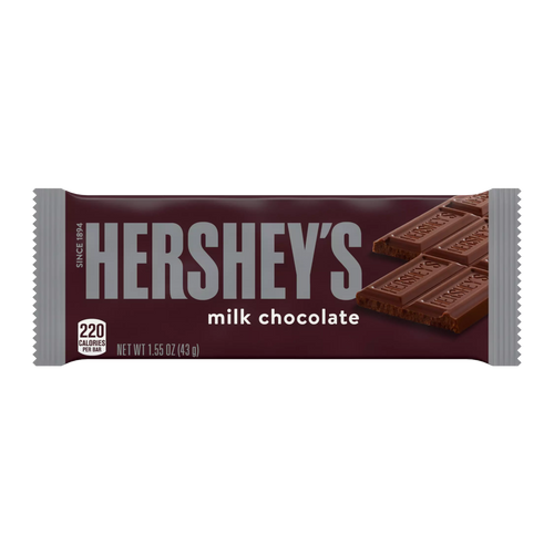 HERSHEY'S Milk Chocolate Candy Bar